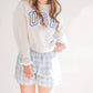 By Together - Woven Gingham Wide Leg Shorts