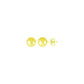14k Yellow Gold Ball Earrings with Faceted Texture