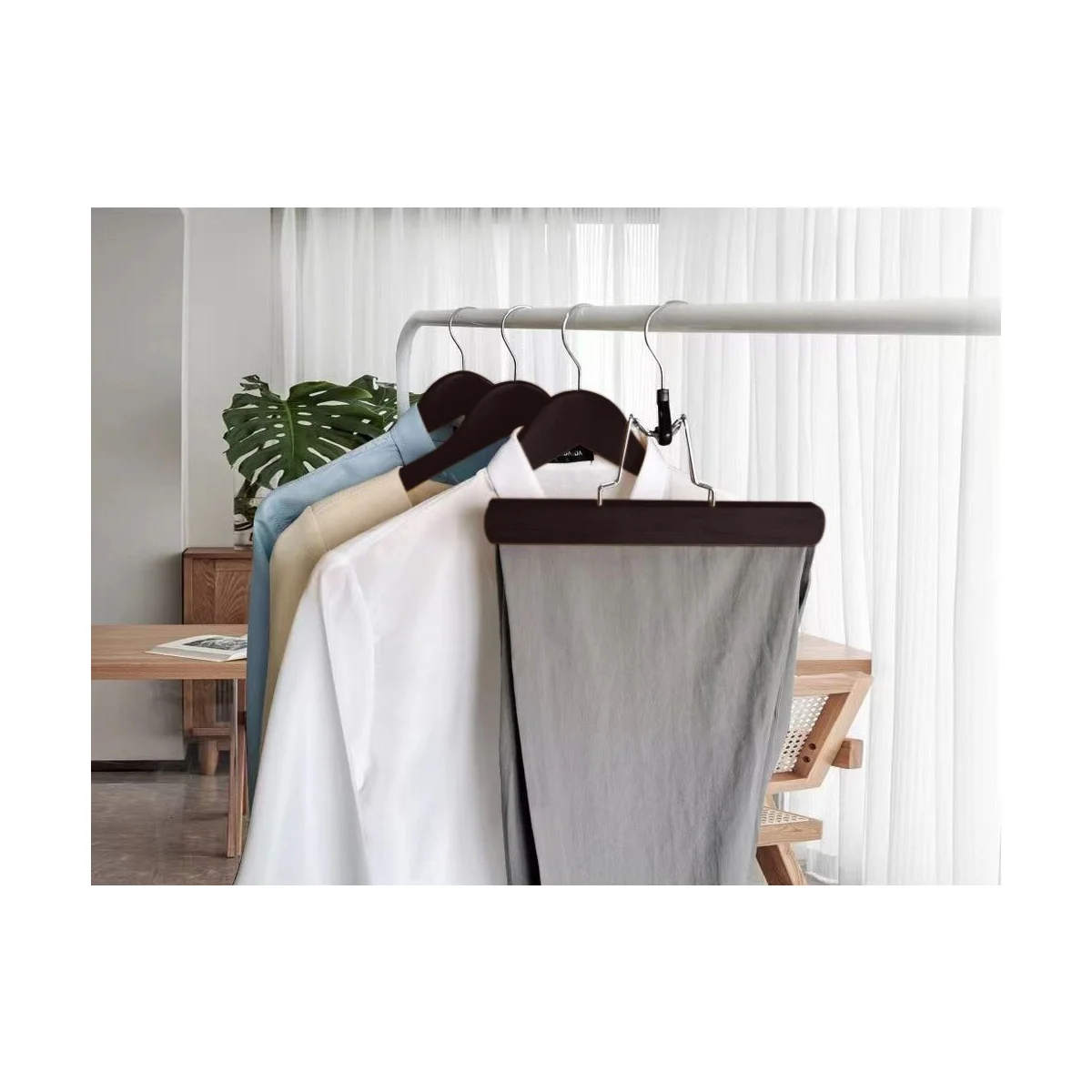 Set of 6 Trouser Clamp Hanger