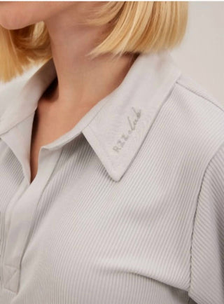 Raizz - Zilda Ribbed Collar Sport Blouse