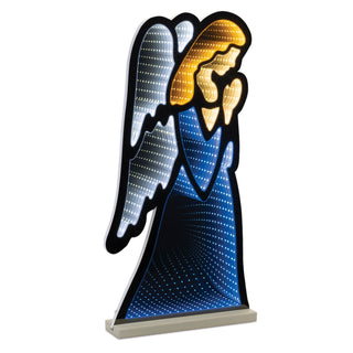 Holiday Angel Ekko Light Display 24.5" (blue)