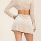Nothing But Sexy - Holly Hollow Cut Shirt Dress