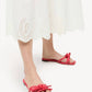 Loeffler Randall - Women's Hadley Bow Flat Sandal