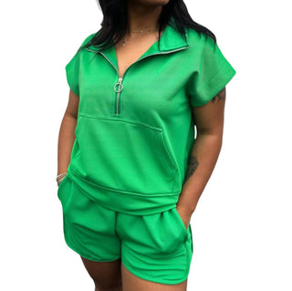 Entro - Putting Sugar on Me Half Zip Top