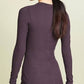 Enza Costa - Silk Knit Long Sleeve U Top