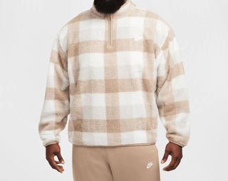 Nike - Club Fleece Half-Zip Pullover Sweatshirt