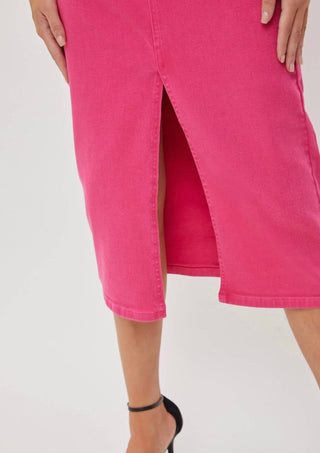 Cello - Paylon Denim Midi Skirt