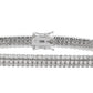 Diana M Jewels - 7.00 Cts Triple Row Tennis Diamond Bracelet