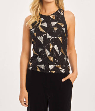 Caballero - Felice Sequin Top