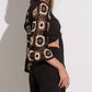 Elan - Panama Tie Front Top