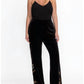Johnny Was - Jenai Stretch Velvet Baby Boot Legging - Plus