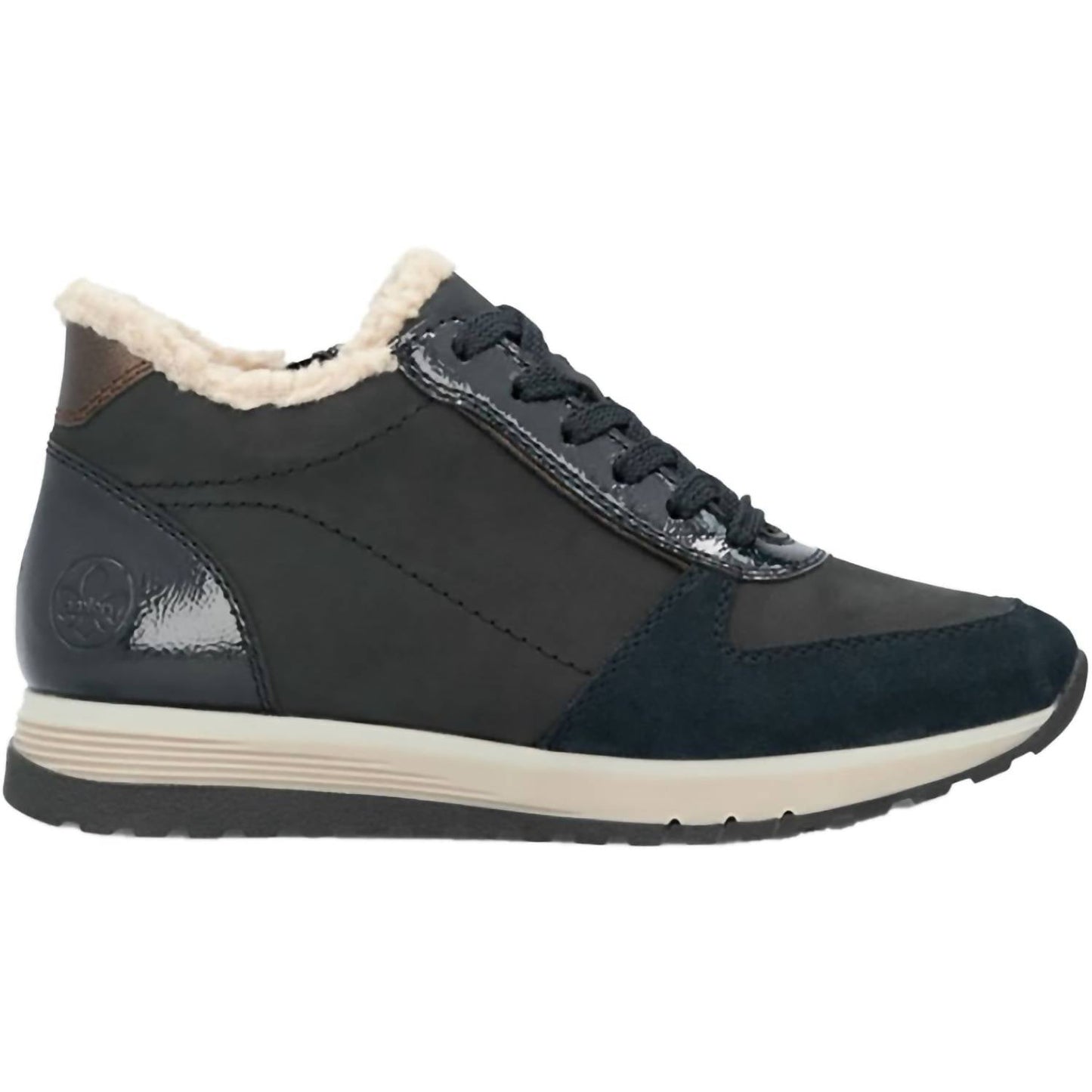 Rieker - Women's Synthetic High-top Sneakers
