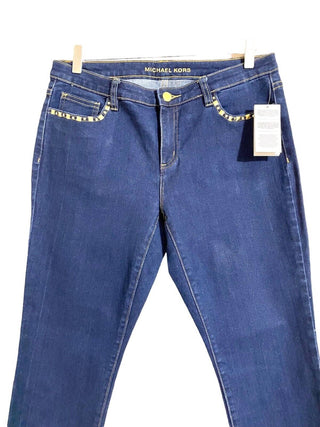 Michael Kors - Women's Studded Skinny Jeans