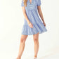 Cabana Life - Seaside woven puff sleeve tiered dress