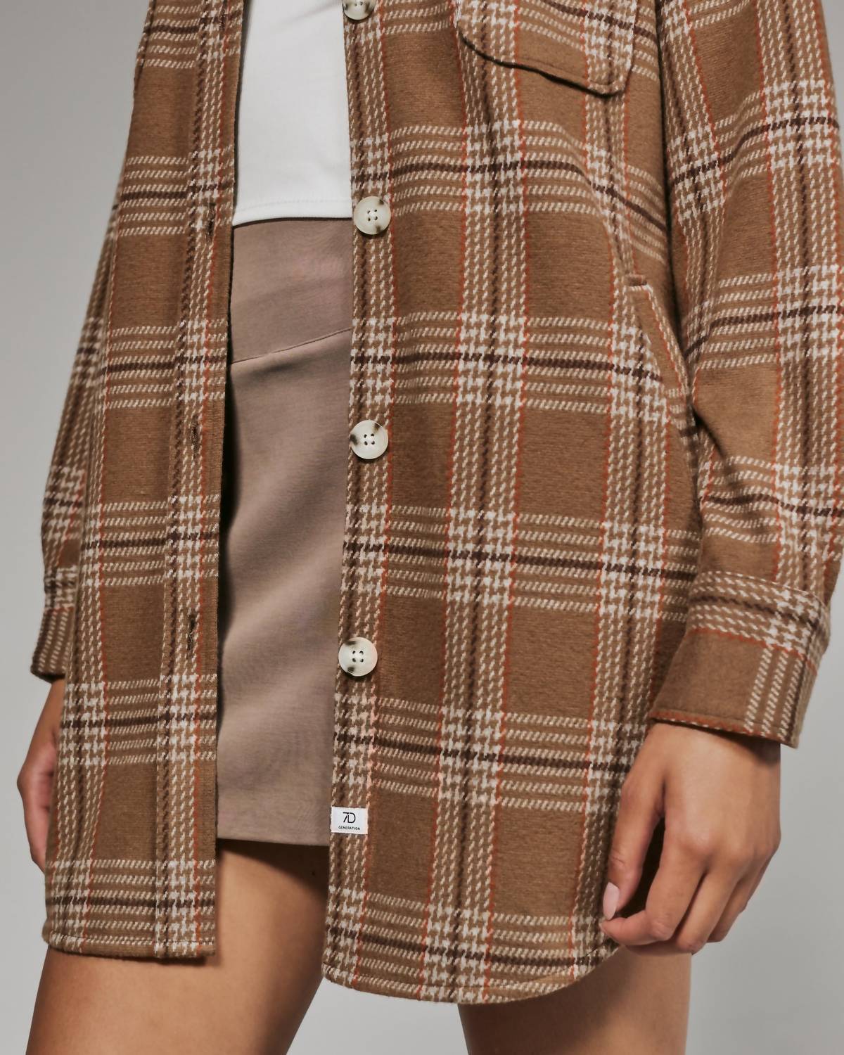 7Diamonds - Generation Plaid Shacket