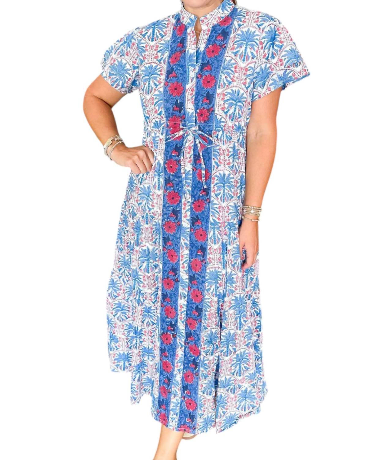 Victoria Dunn - Magnolia Flutter Midi Dress