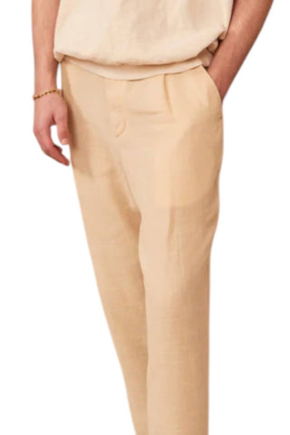 Aarc55 - Single Pleat Tapered Trouser