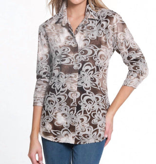 Multiples - Get In Line Top