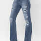 Judy Blue - High Waist Patched Bootcut Jeans
