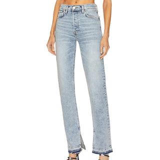 Re/Done - Women's 70s High Rise Skinny Boot Jeans