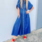 Entro - Classic Chic Denim Midi Dress