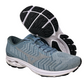 Mizuno Women's Wave Rider 23 Waveknit Running Shoes Blue Size 6 B(M) Us