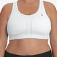 Champion Women's The Vented Sports Bra White Size 2X