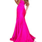 Jovani - Hot Pink Evening Gown
