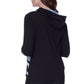 Angel - Abstract Hooded Cardigan