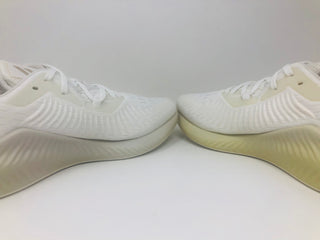 adidas Men's Alphabounce Running Shoes White/Metallic/Ecru Size 8 D(M) Us
