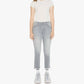 Mother - Insider Crop Step Fray Bootcut Ankle Jeans