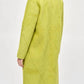 Joseph Ribkoff - Quilted Fuzzy Knit Long Sleeve Coat