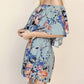 Umgee - Floral Off Shoulder Romper