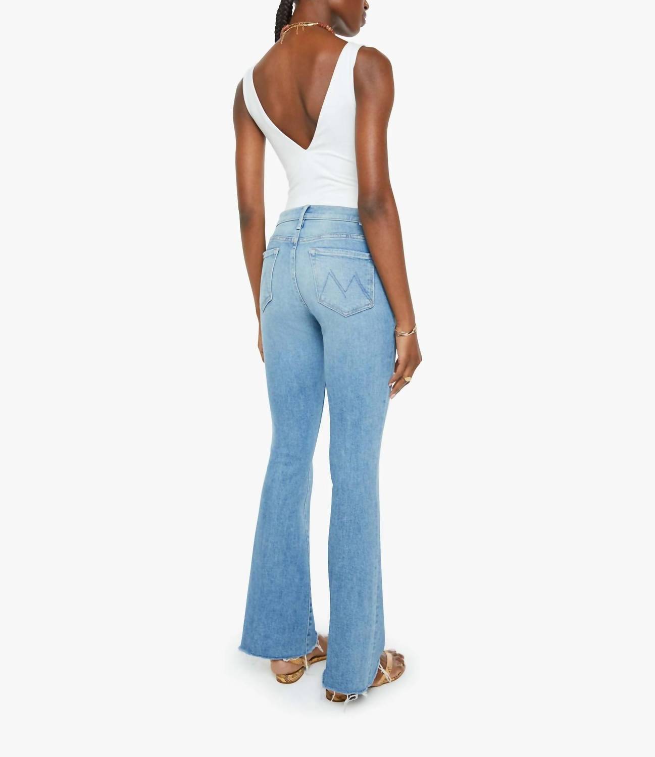 Mother - Weekender Mid-rise Flare Jean