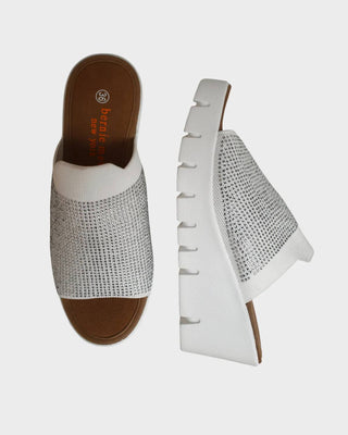 Bernie Mev - Women's Venti Crystals Slip On Sandal
