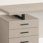 Computer Desk For Home Office, Left or Right Setup with Storage Drawers
