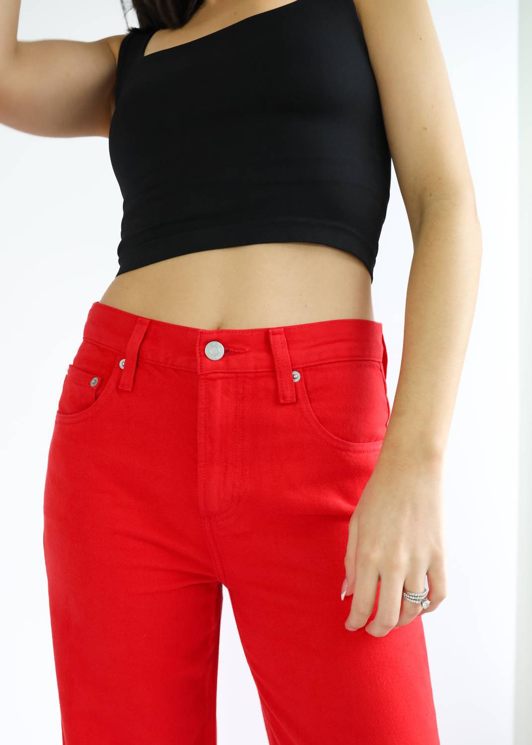 Pistola - Jadyn Low Slung Palazzo Jean