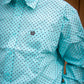 Cinch - Men's Long Sleeve Square Print Button Down