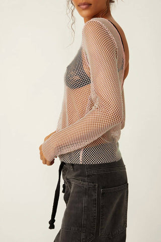 Free People - Low Back Filter Finish Top