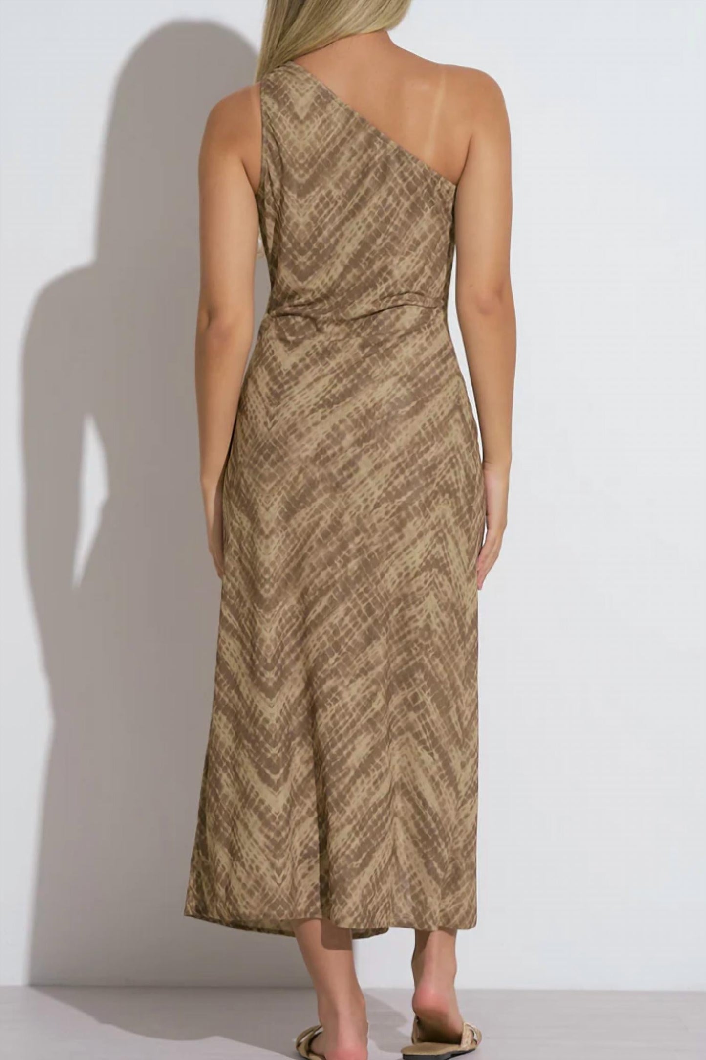 Elan - Havana One-shoulder Dress