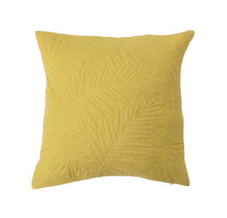 Creative Co-Op - Quilted Fern Frond Pillow