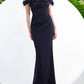 Janique - Floral Off Shoulder Long Dress