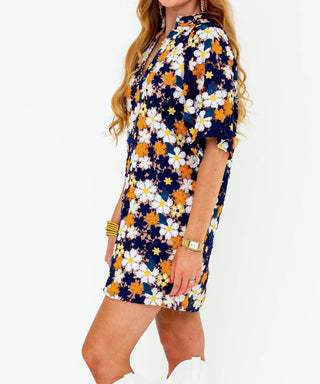 Buddylove - Lulu Short Sleeve Mini Caftan