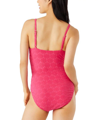 Kate Spade - Seashell Burnout Linge Swimsuit