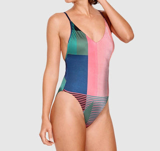 Seafolly - Modern Art Retro One Piece