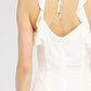 Entro - Lace & Ruffle Maxi Romper