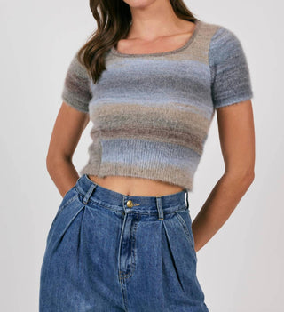 Sage The Label - Boulder Cropped Sweater Top