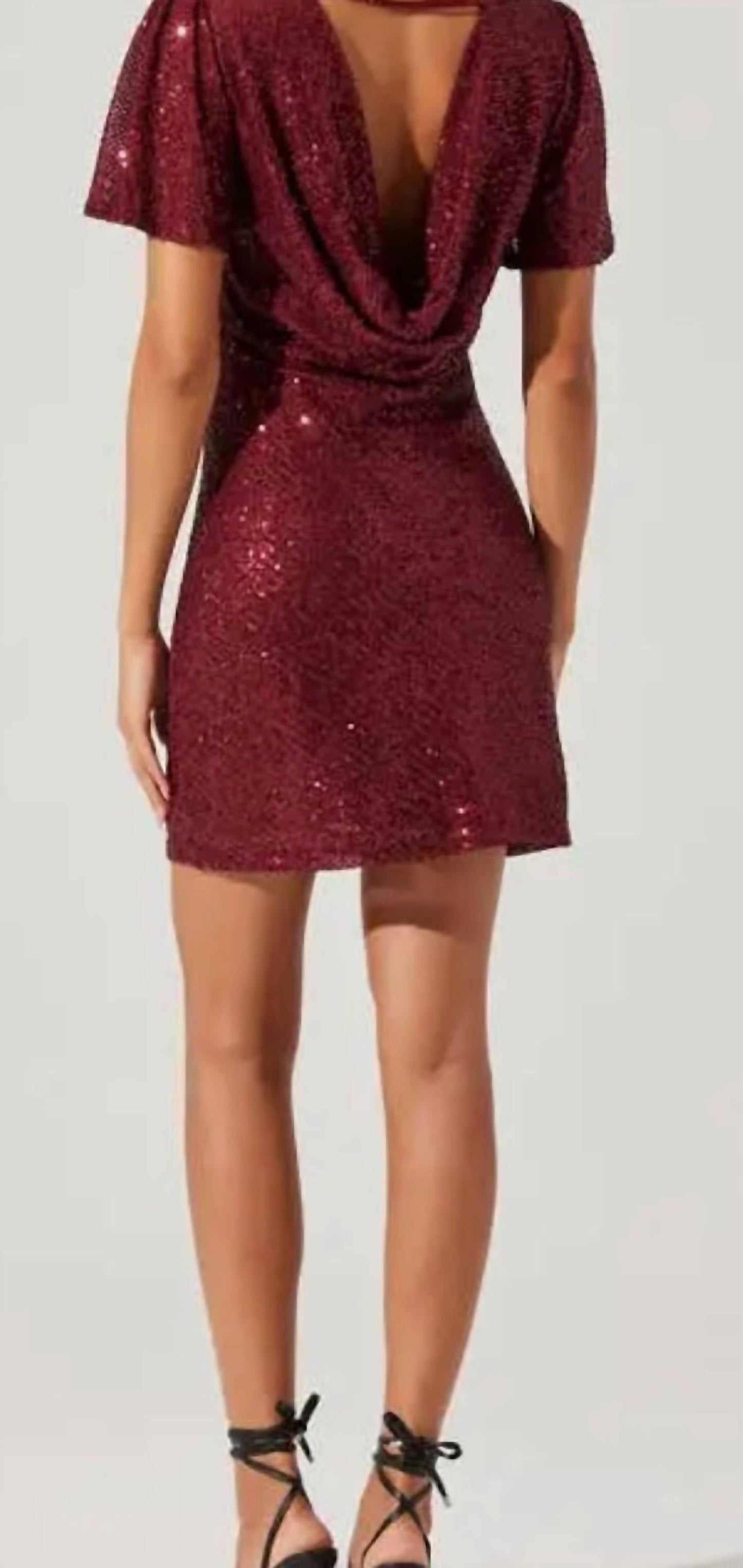 Astr - Sequin Cocktail Conversation Dress