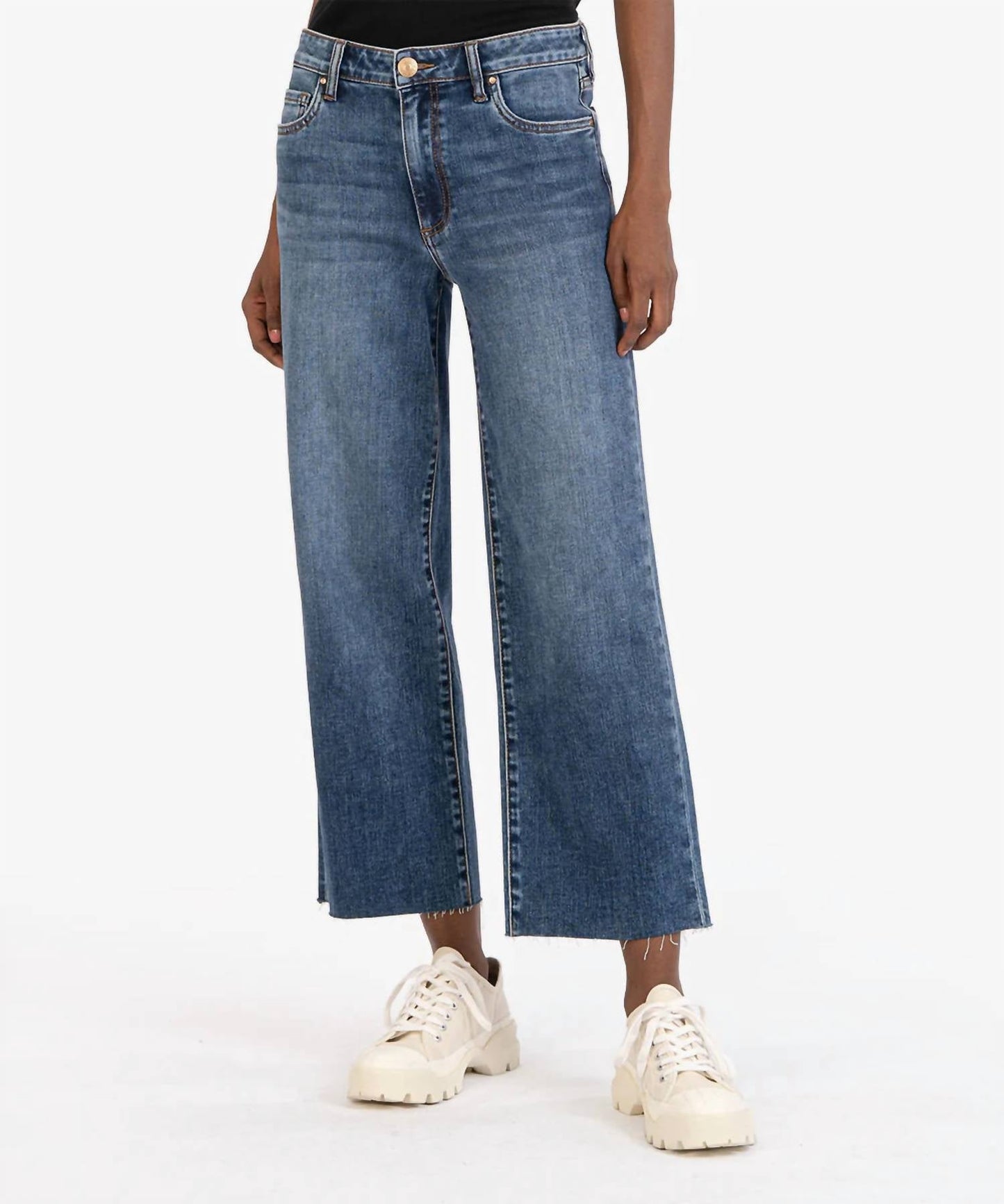 Kut From The Kloth - Charlotte High Rise Wide Leg Culottes