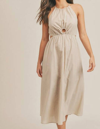 &Merci - Cut Out Midi Dress